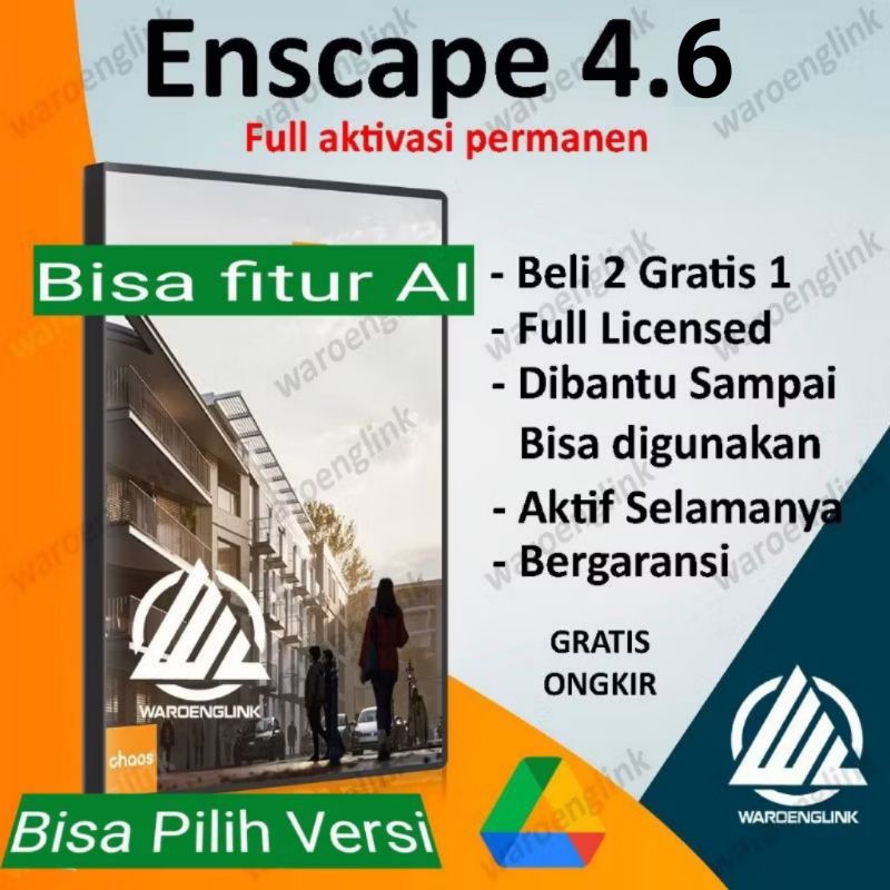 Enscape 3D Enscape 4.6 terbaru 2025 full version permanen