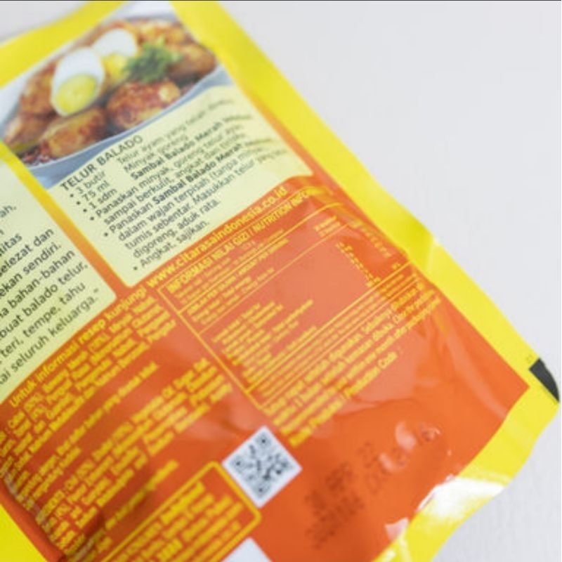 

JKL Indofood Sambal Balado Merah 200gr Pouch