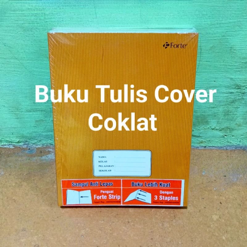 

1 Pak Buku Tulis Sampul Coklat & Karakter 38 Lembar isi 10 Buku