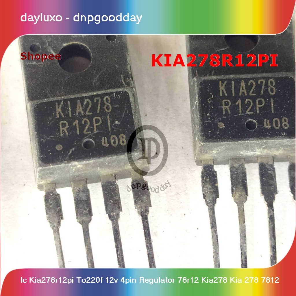 ic kia278r12pi to220f 12v 4pin regulator 78r12 kia278 kia 278 7812