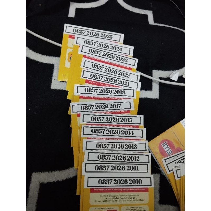 PERDANA NOMER CANTIK INDOSAT MURAH SERI TAHUN LAHIR SUPER MANIS