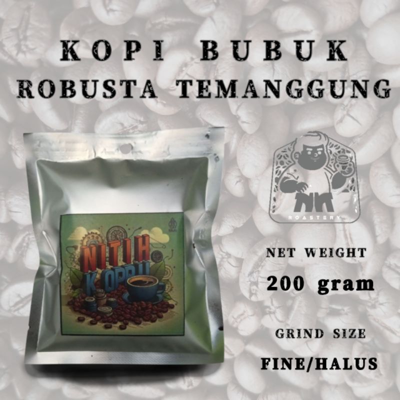 

Nitih Kopi- Kopi Bubuk Robusta Temanggung 200g