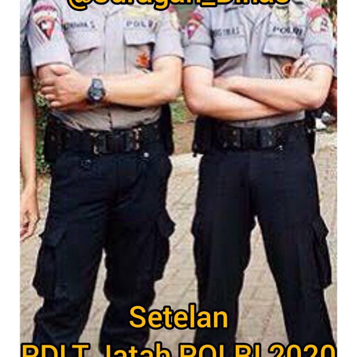 1 STEL BAJU PDL JATAH POLRI PDLT A1 SERAGAM DALMAS BRIMOB SABHARA BAHAN RIPSTOK