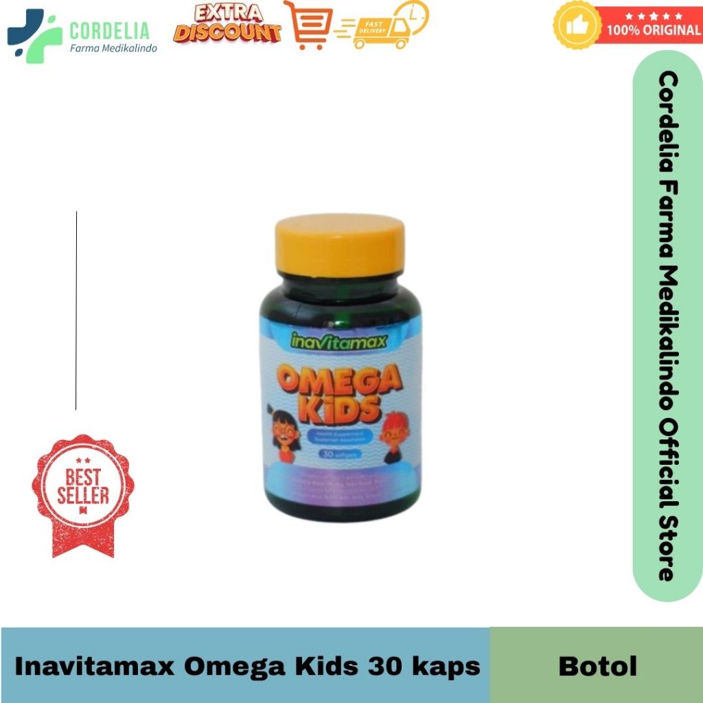 Inavitamax Omega Kids 30 Kaps