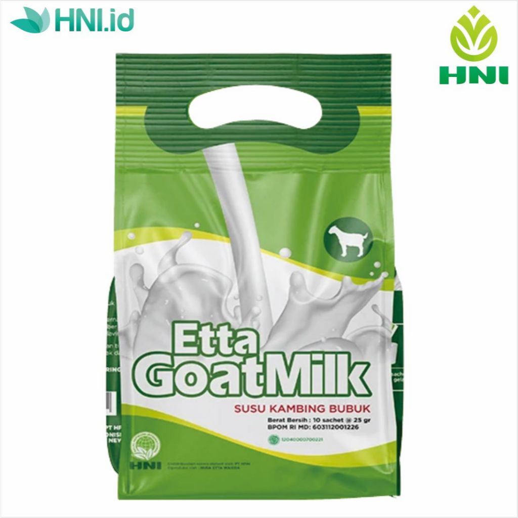 

Susu Kambing Etawa Etta Goatmilk HNI / Etta Goat Milk