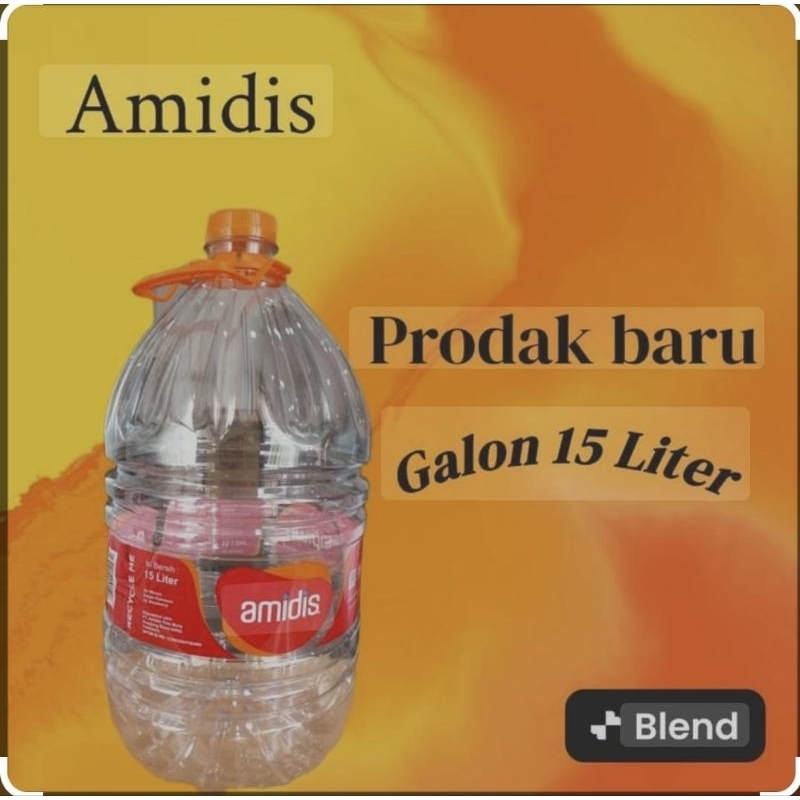 

Amidis Galon + isi 15L air minum distilasi
