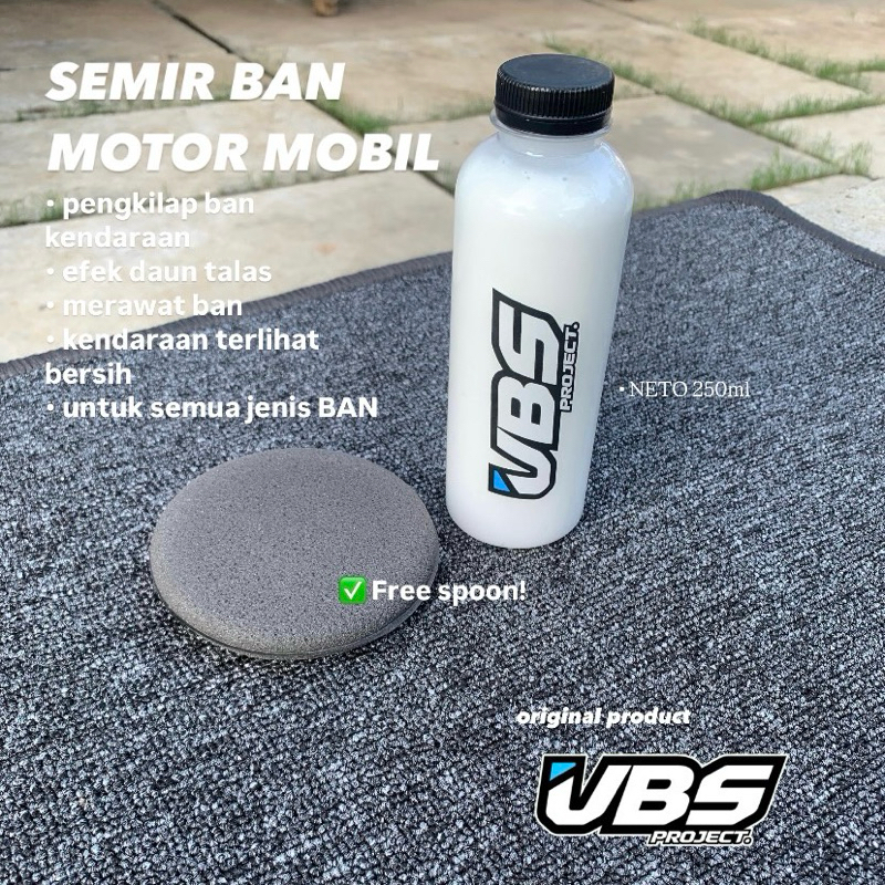 Semir ban pengkilap ban motor mobil termurah original product efek daun talas semir ban murah