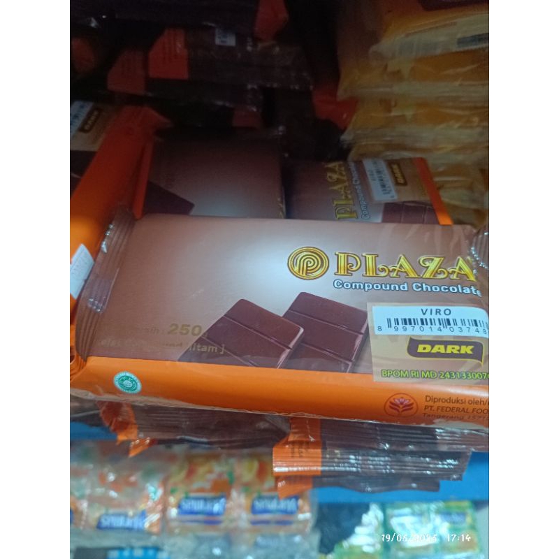 

Plaza Cokelat Batang 250 gr