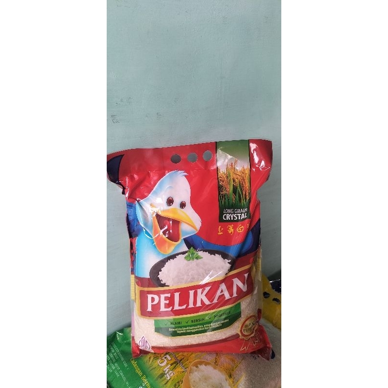 

beras Pelikan 5kg pengiriman INSTAN