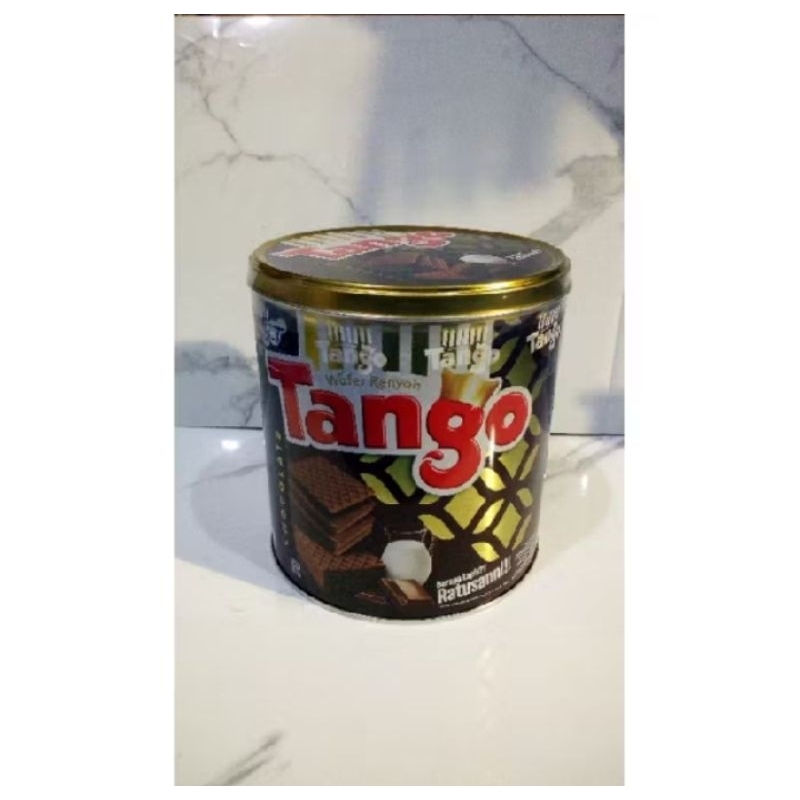 

wafer tango kaleng rasa coklat