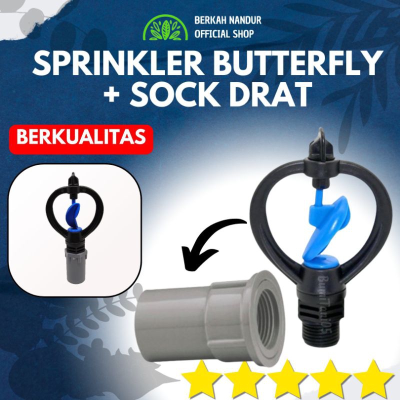 Sprinkel Butterfly Sprinkle Butterfly Pengairan Penyiraman Alat Siram