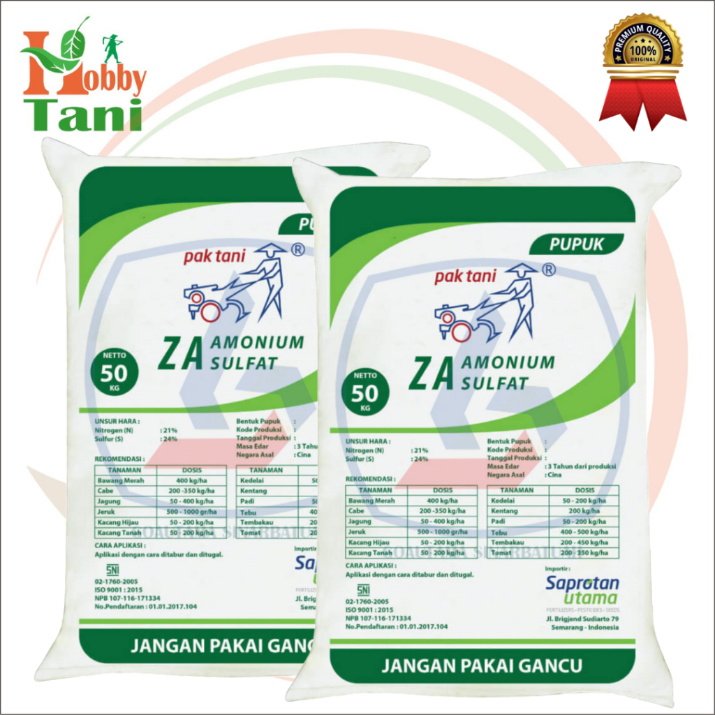 ZA Pak Tani Repacking 5kg SAPROTAN UTAMA Pupuk Za Recommended by Sellers