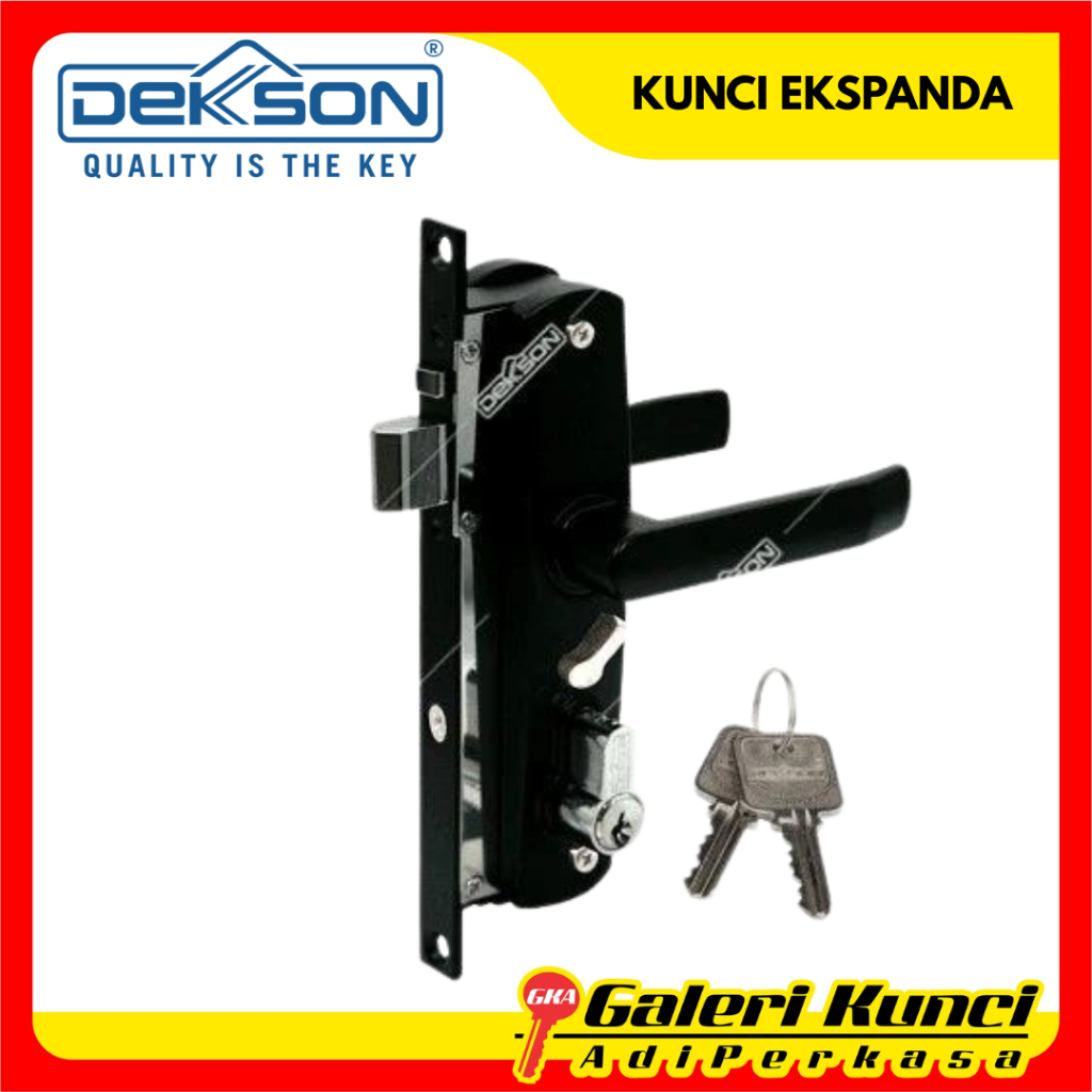 Kunci Dekson Dekkson Ekspanda KC 8203 BK Pintu Kawat Kasa Nyamuk
