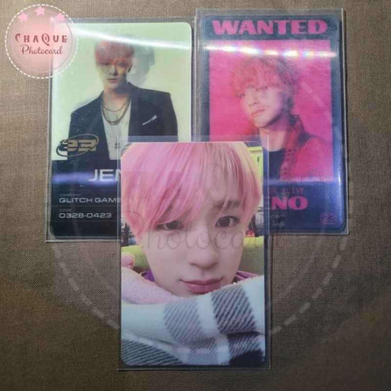 [READY] WTS PHOTOCARD OFFICIAL NCT DREAM GLITCH MODE || JENO SELIMUT LENTICULAR RENJUN SPBU CEPAK KA