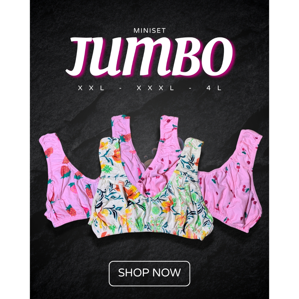MINISET JUMBO MOTIF FIT XXL LD 105 - 120CM
