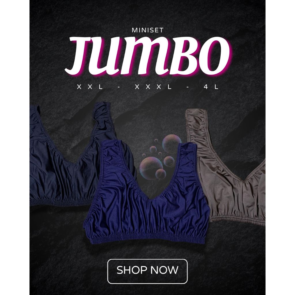 MINISET JUMBO XXL MUAT SAMPAI LD 120CM / BIGSIZE