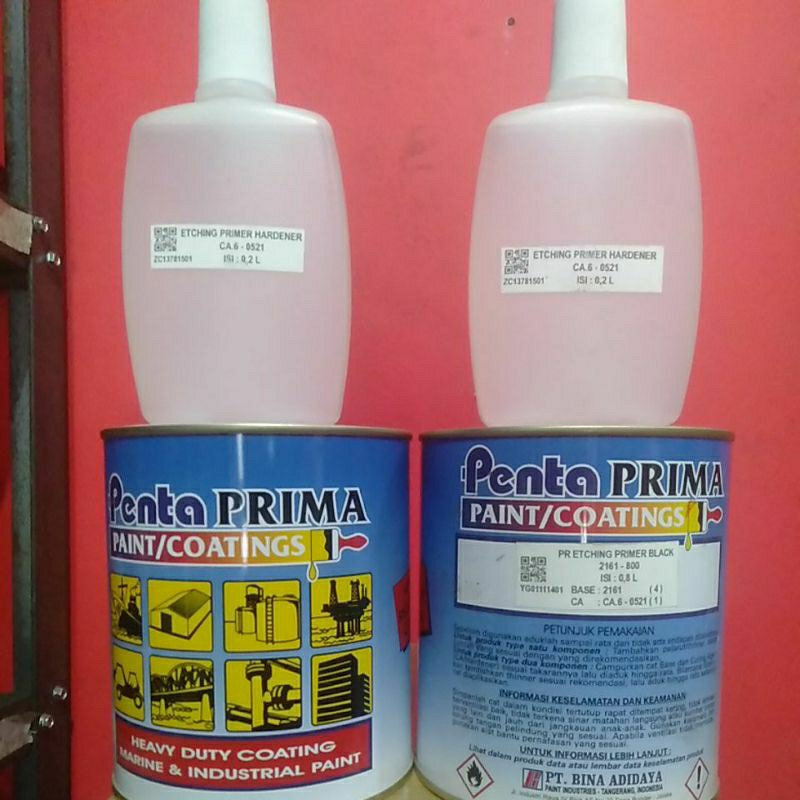 ECHING PRIMER CAT DASAR GALVANIS/EPOXY GALVANIS 2K