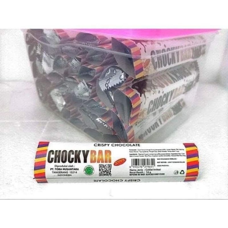 

CHOCKY BAR 1 TOPLES ISI 40PCS