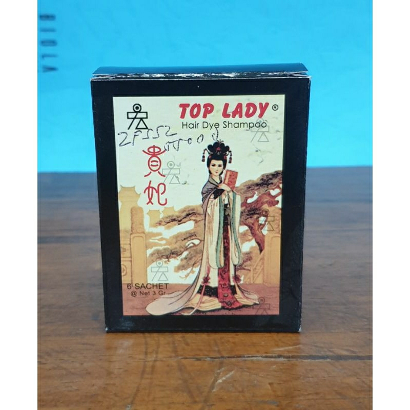 Top Lady shampoo semir rambut / pewarna rambut