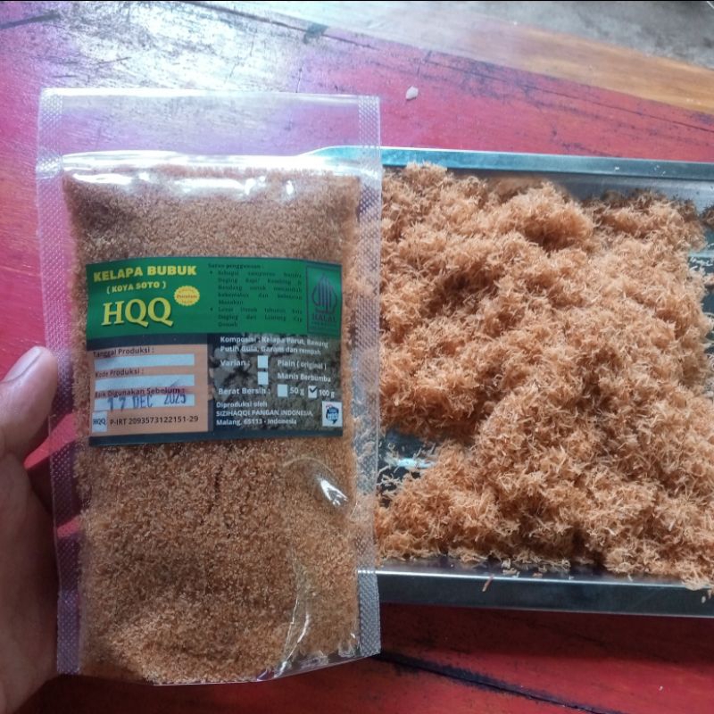 Koya Soto / Kelapa Bubuk asli ( 100 gr )  / Koya Soto untuk soto, gule, ketan, lontong cap gomeh / k