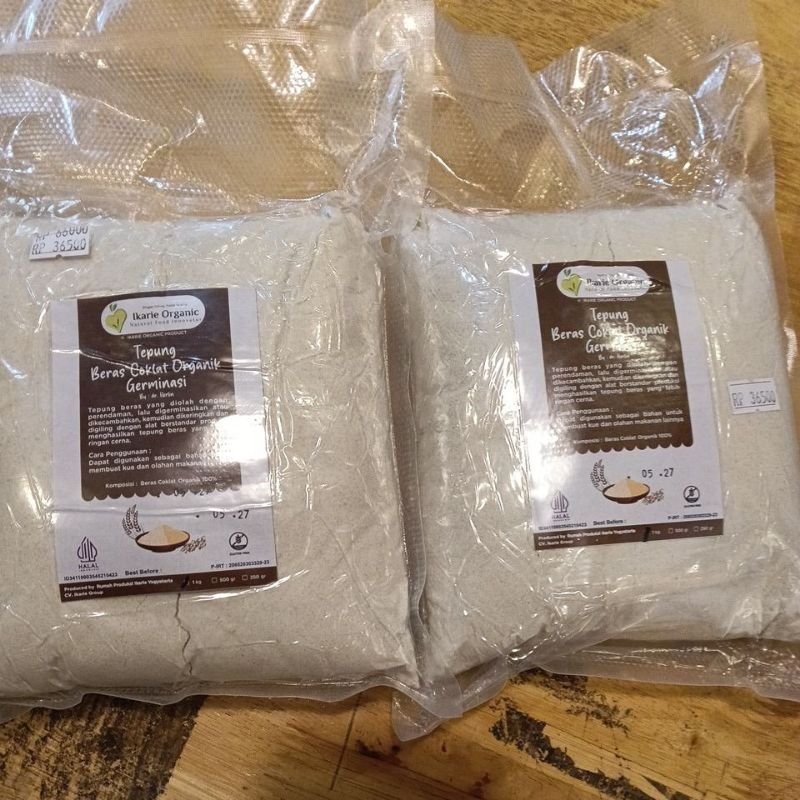 

Tepung Beras Coklat Organik Germinasi