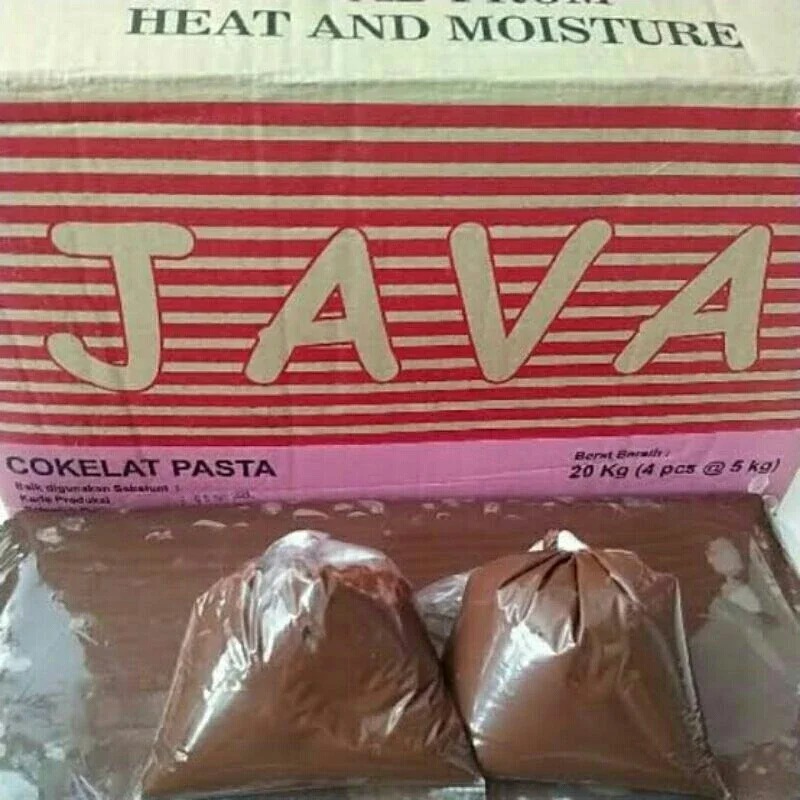

SELAI COKLAT JAVA CHOCO / COKLAT JAVA CHOCO 250 Gr