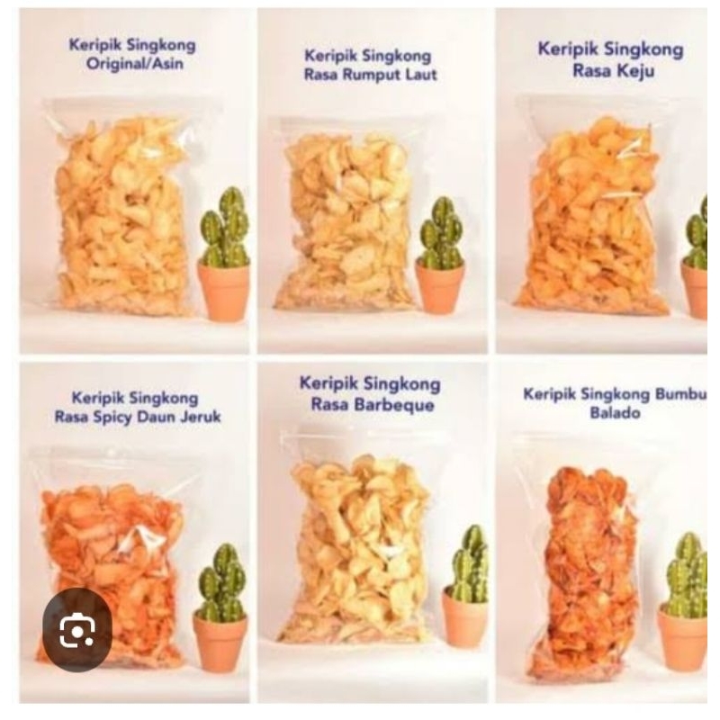 

keripik singkong varian rasa