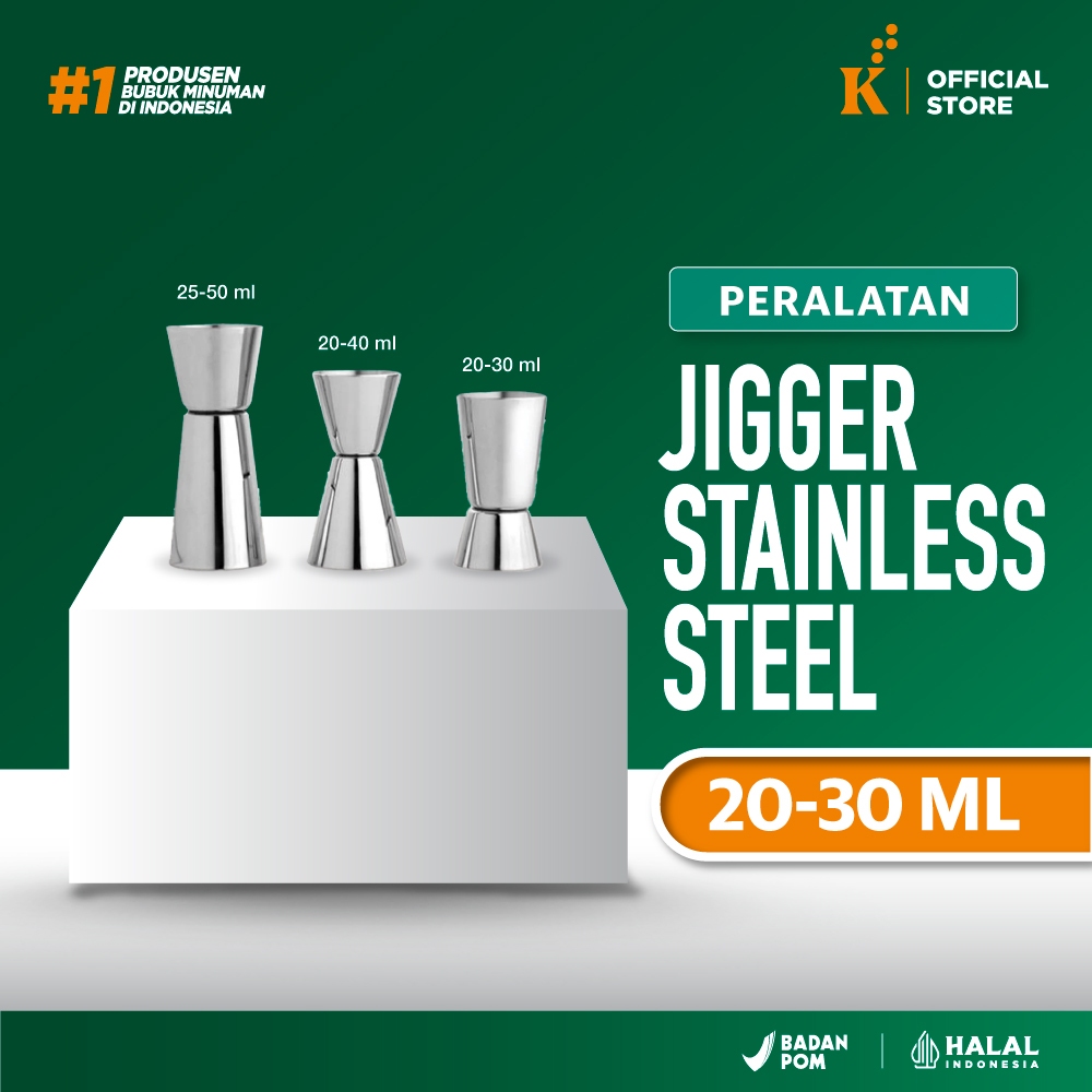 Jigger Alat Takar Gula Cair dan Syrup