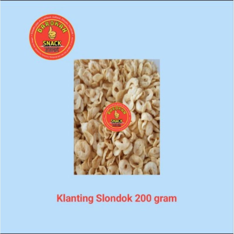 

Klanting Slondok 200 gram