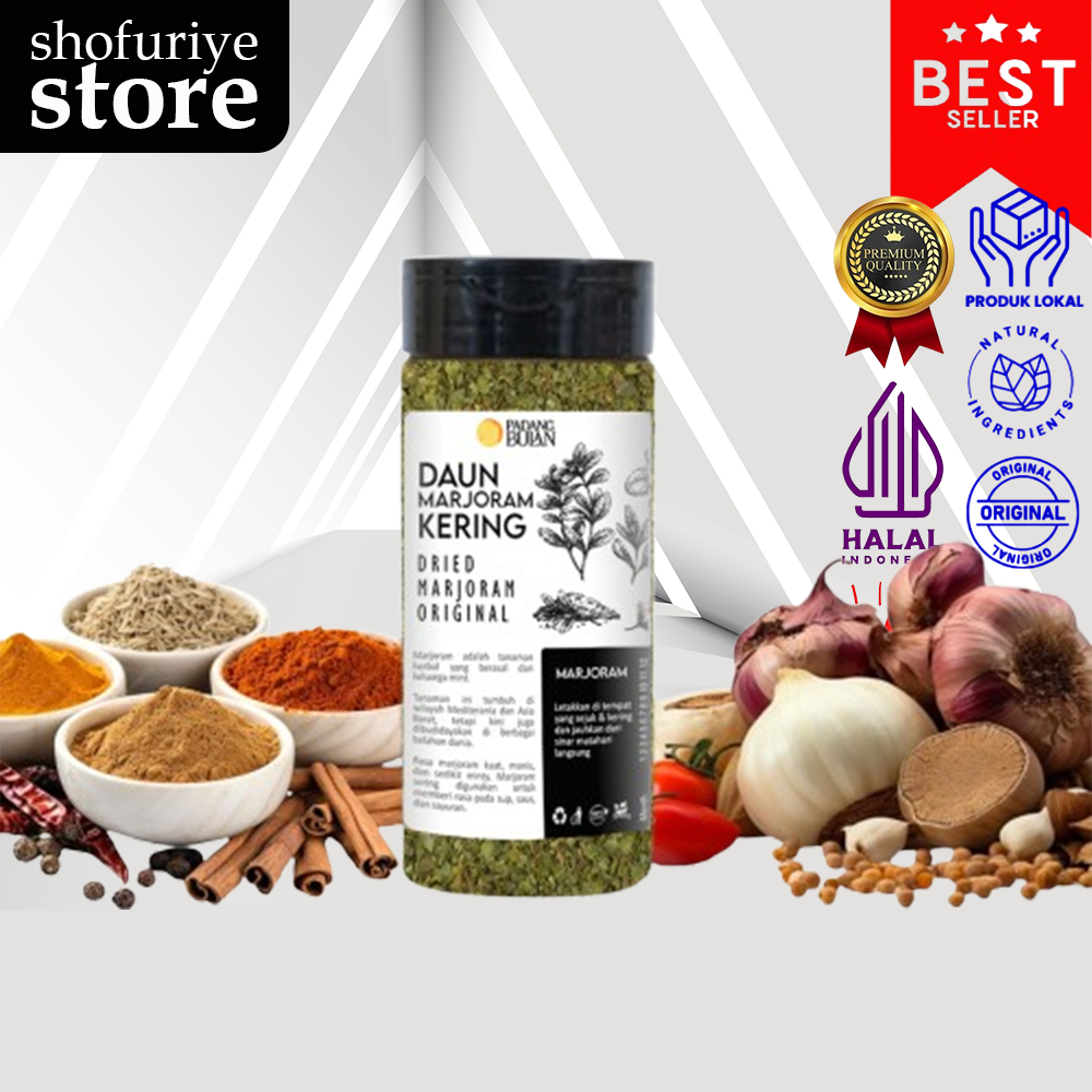 

Marjoram 50gr Bumbu Rempah Organik Halal Premium - PADANGBULAN