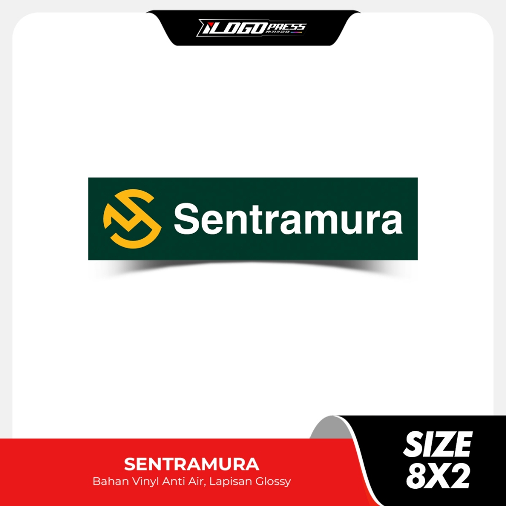 

Stiker Sentramura Bahan Vinyl Anti Air Lapisan Glossy
