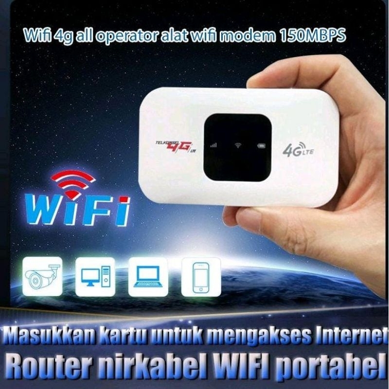 Modem Wifi 4g all operator alat wifi modem150MBPS Device Smart