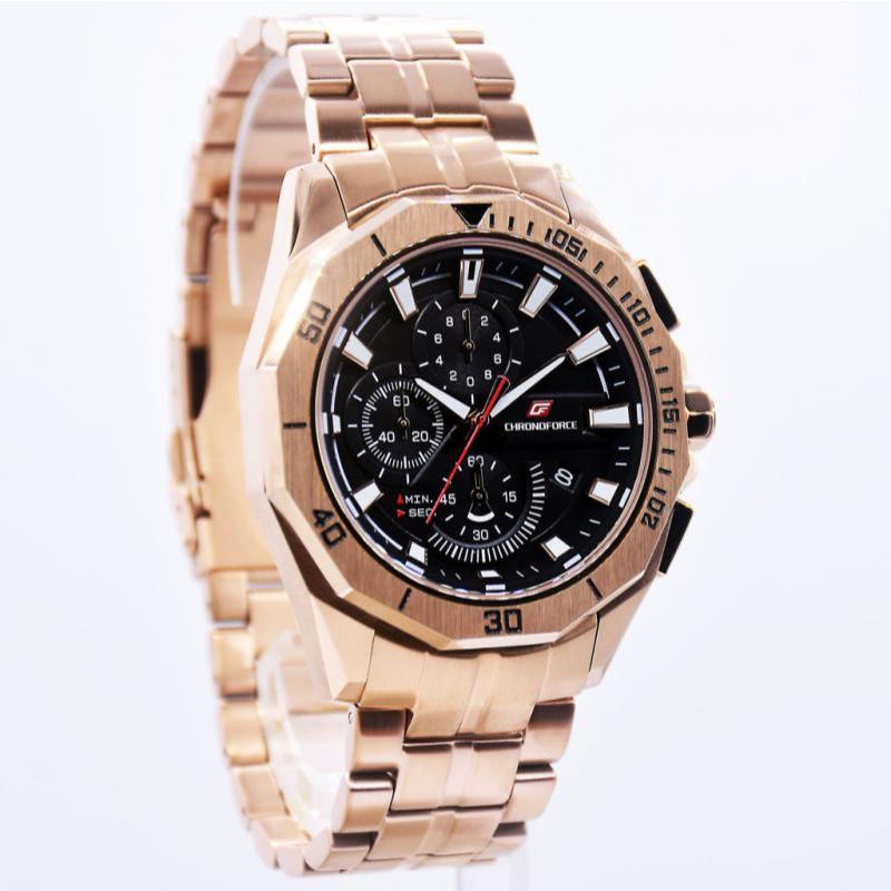 Chronoforce CF5352MR Rosegold JAM TANGAN PRIA CHRONOFORCE ORIGINAL