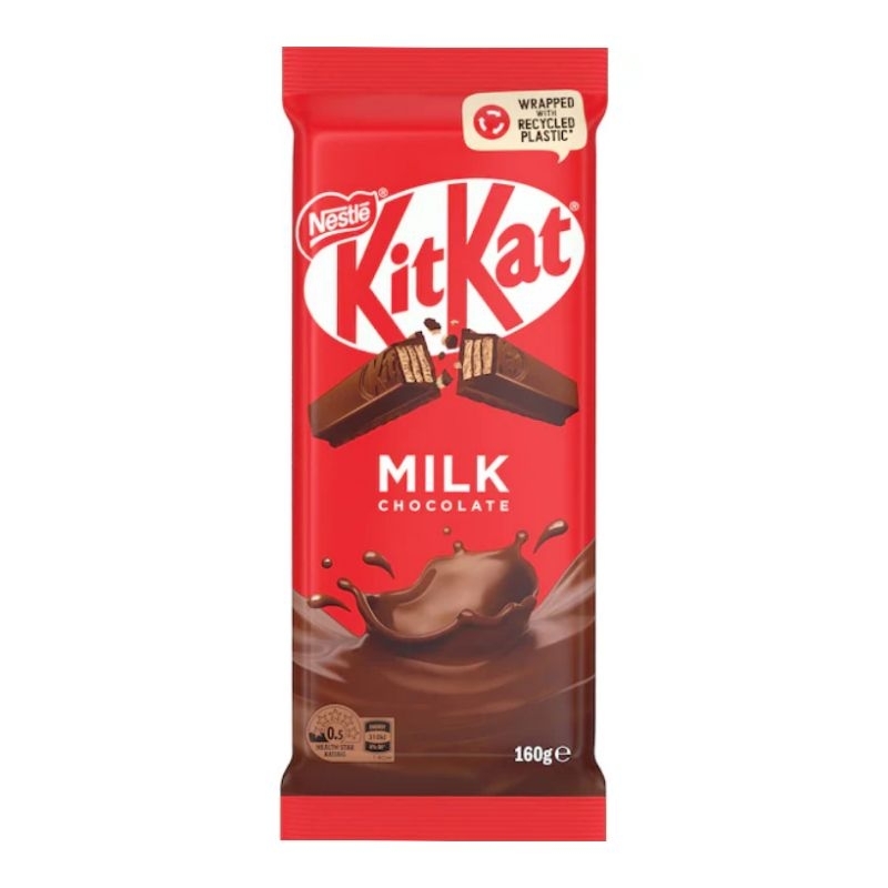 

Coklat Kit Kat Milk Chocolate Block Australia 160 gr