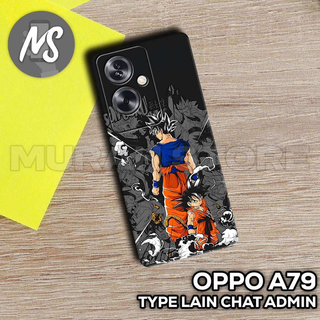 Softcase karet OPPO A79 /MS12/motif ANIME/case OPPO A79/casing OPPO A79 /silikon