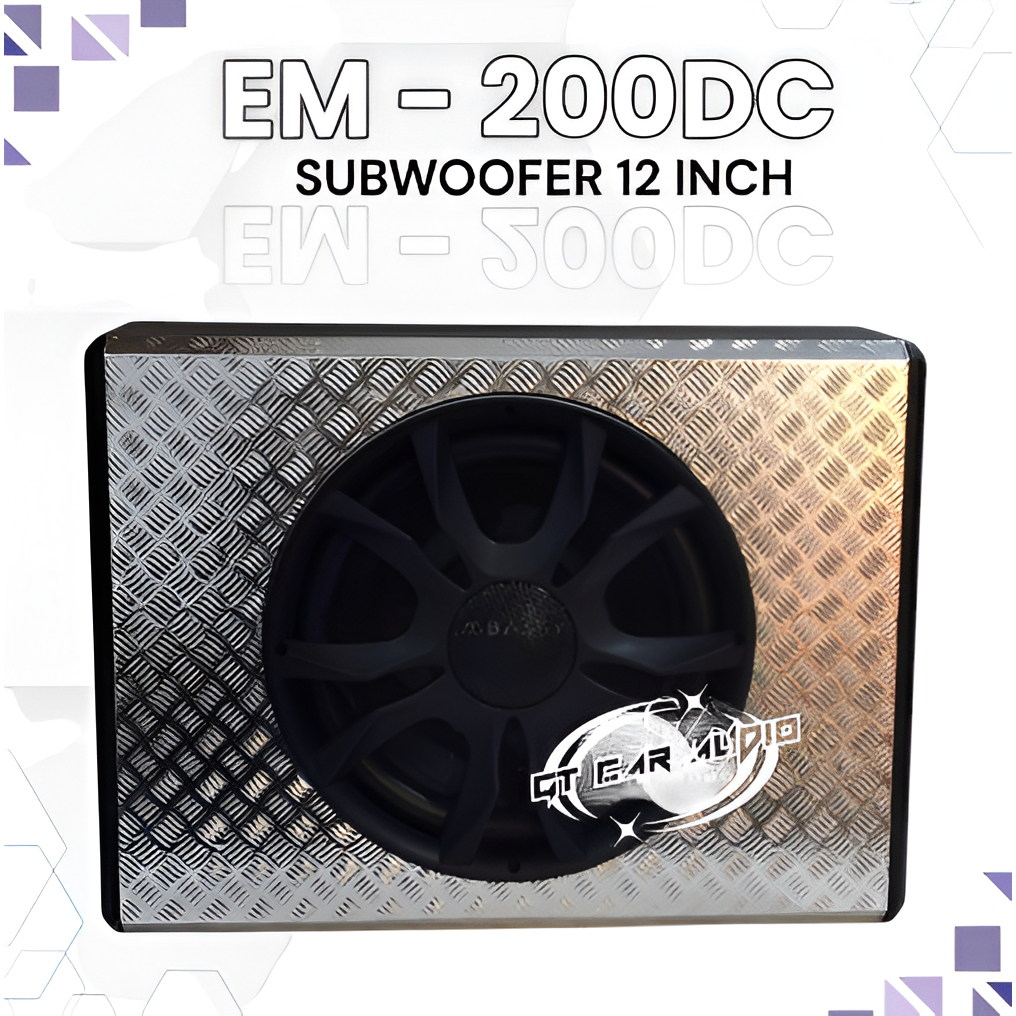 SUBWOOFER AKTIF 12INCH BASSBOX EMBASSY TROJAN EMS-1211 SPEAKER MOBIL