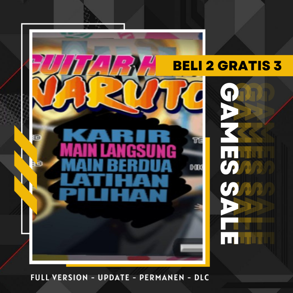 GUITAR HERO NARUTO 2020 - GAME PC - GAME LAPTOP - PC GAMES