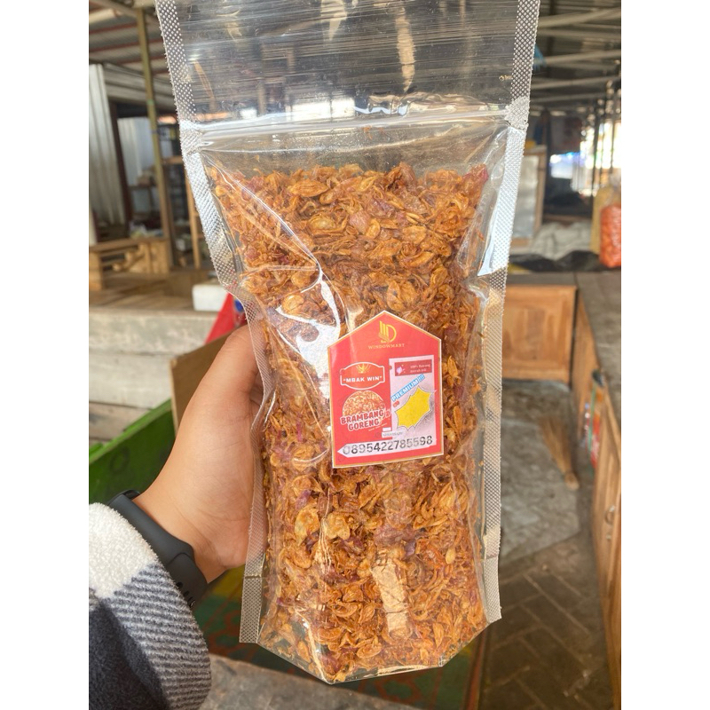 

brambang goreng ori, asli tanpa campuran