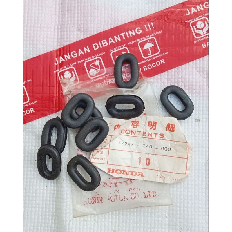 Honda cb100 cb125s karet dop aki cb100 cb125 gromet tepong cb100 cb125 karet dop aki cb100 17247-240