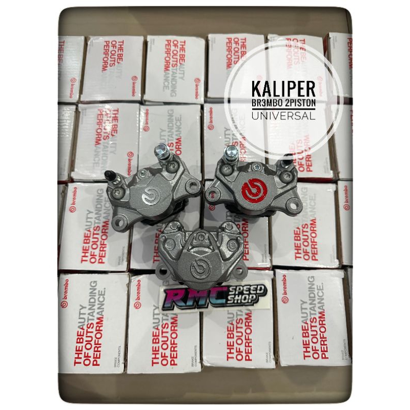 Kaliper Brembo 2piston logo timbul universal