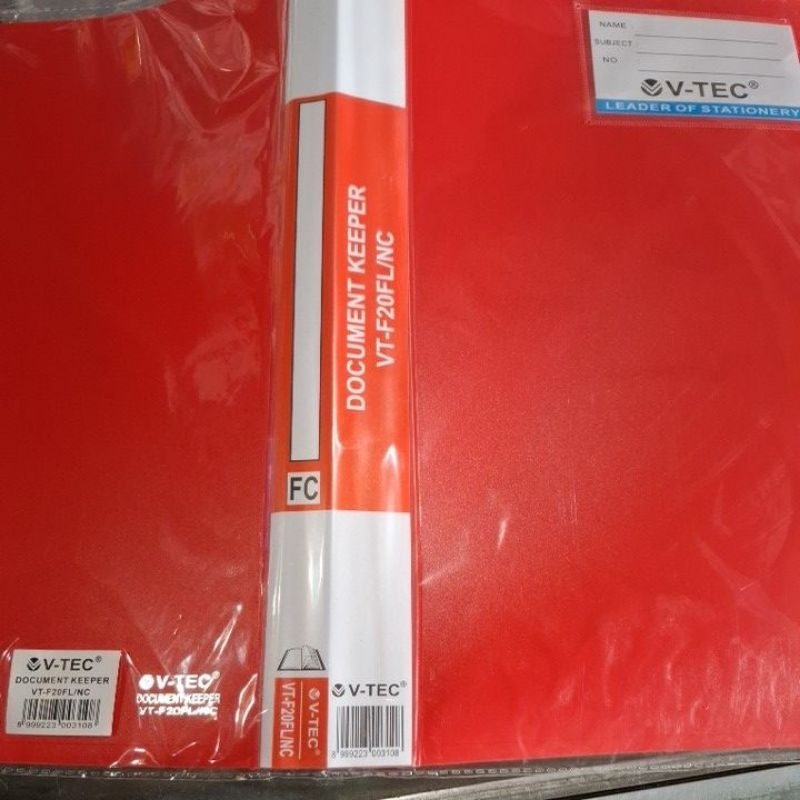 

dokumen keeper / document keeper folio isi 20 lembar VT -F20F Vtec