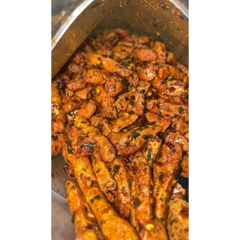 

basreng PEDAS & ORI daun jeruk ngemilyeu
