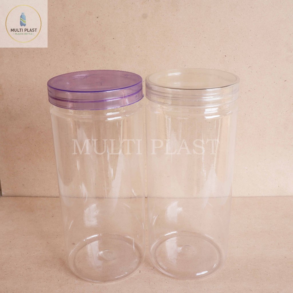 Toples Tabung 1300ml/Toples silinder plastik 1300ml/Toples Tabung Plastik 1300ml