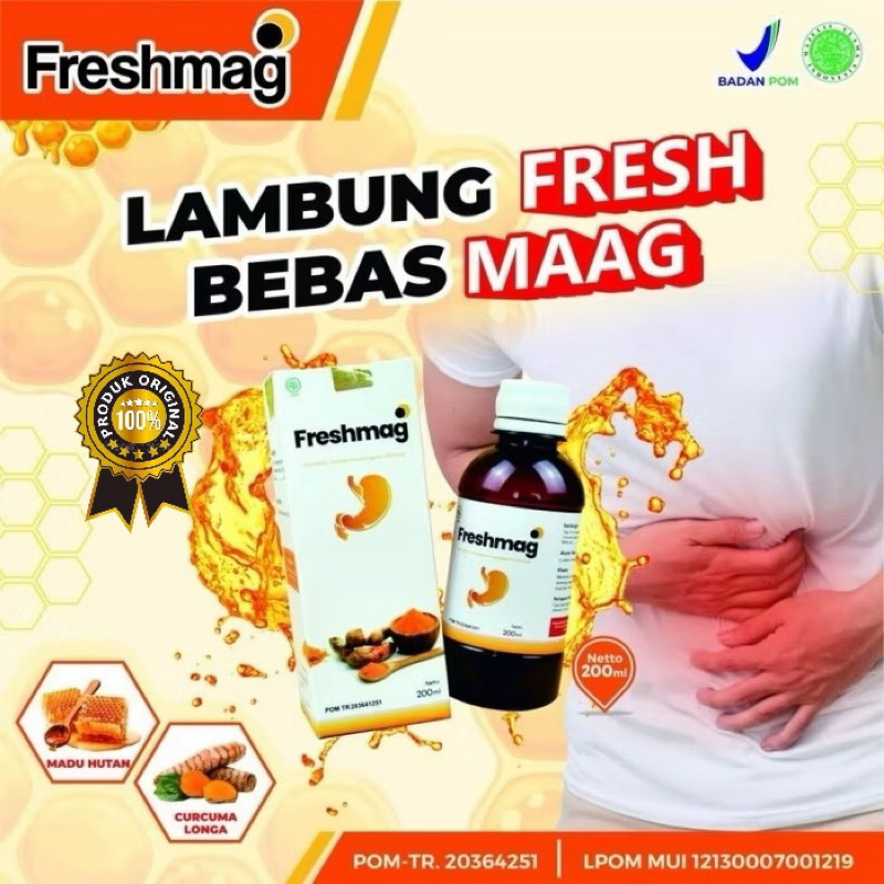 

(COD) 1 Botol Madu Freshmag 200ml | Atasi Mual dan Muntah| Solusi Asam Lambung Maag Gred Ampuh