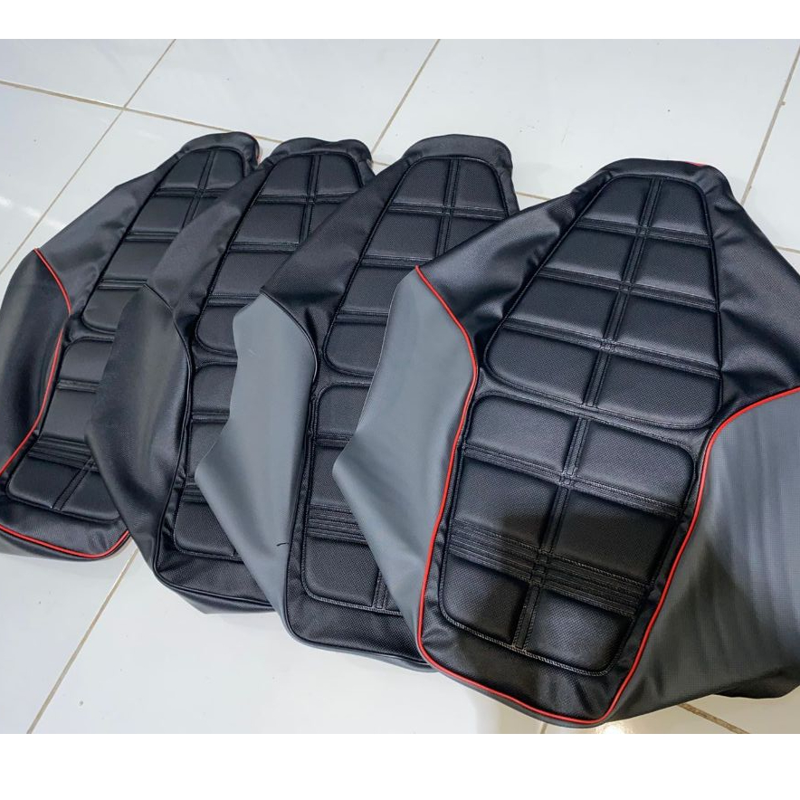 Kulit Cover Sarung Jok RX King Tahu Timbul-Kulit Jok Rx King Model Timbul