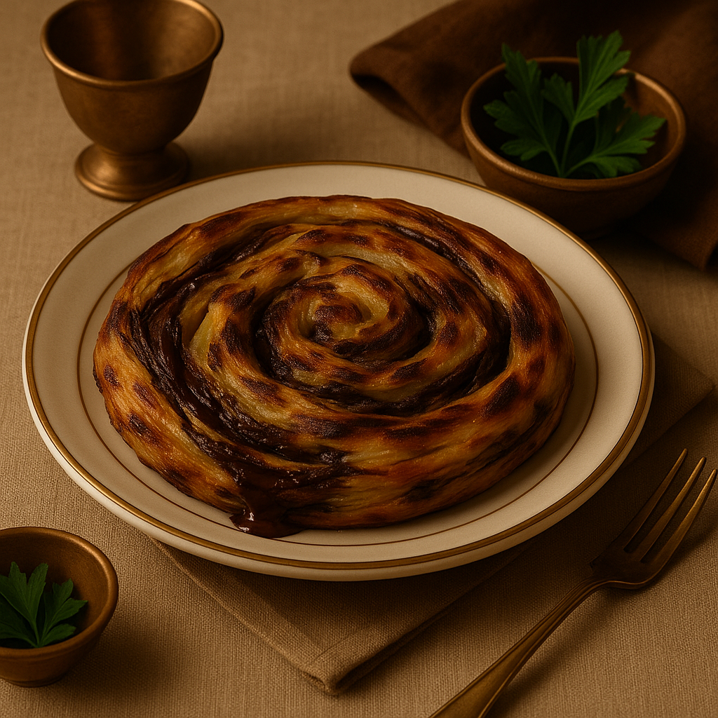 

Roti Maryam Coklat Premium Isi 5 (Frozen Food)