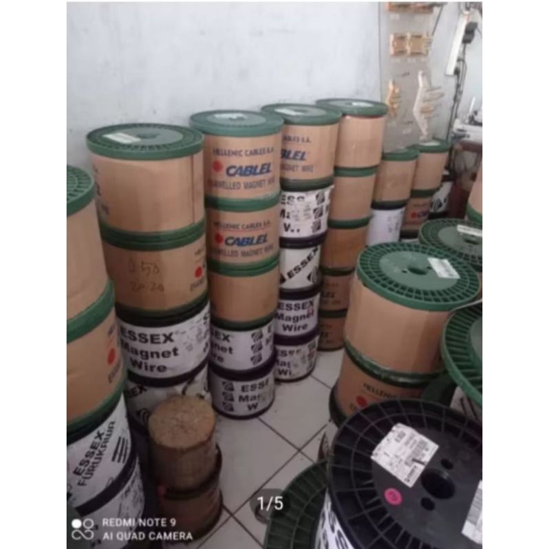 Kawat tembaga email 2,00...Merk Hellenic