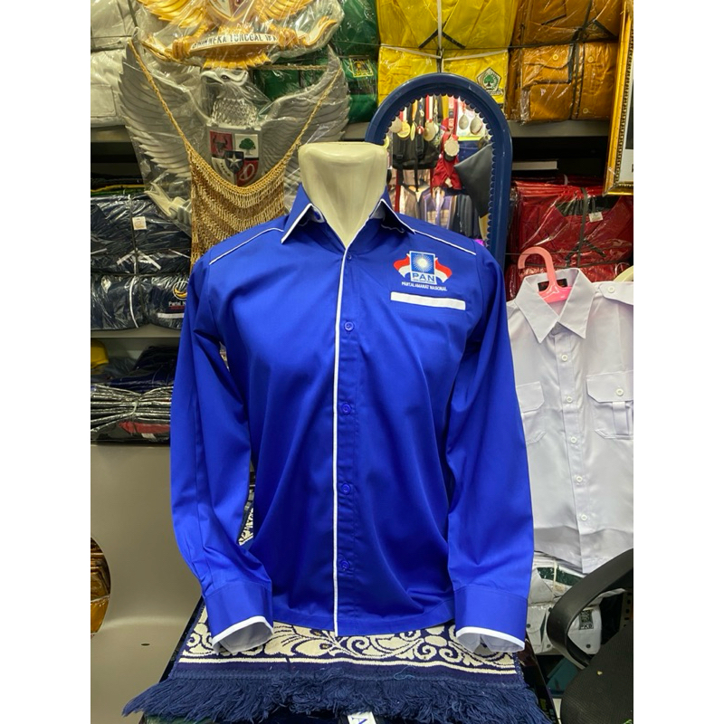 kemeja | kemeja partai | kemeja partai PAN | atribut partai