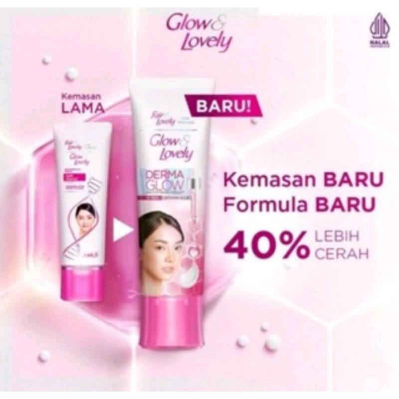 Fair and Lovely Cream Multivitamin (Glow&Lovely DermaGlow) 23gr/46gr