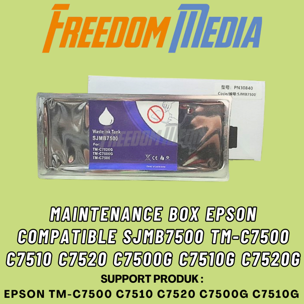 Maintenance Box Epson Compatible SJMB7500 TM-C7500 C7510 C7520 C7500G C7510G C7520G